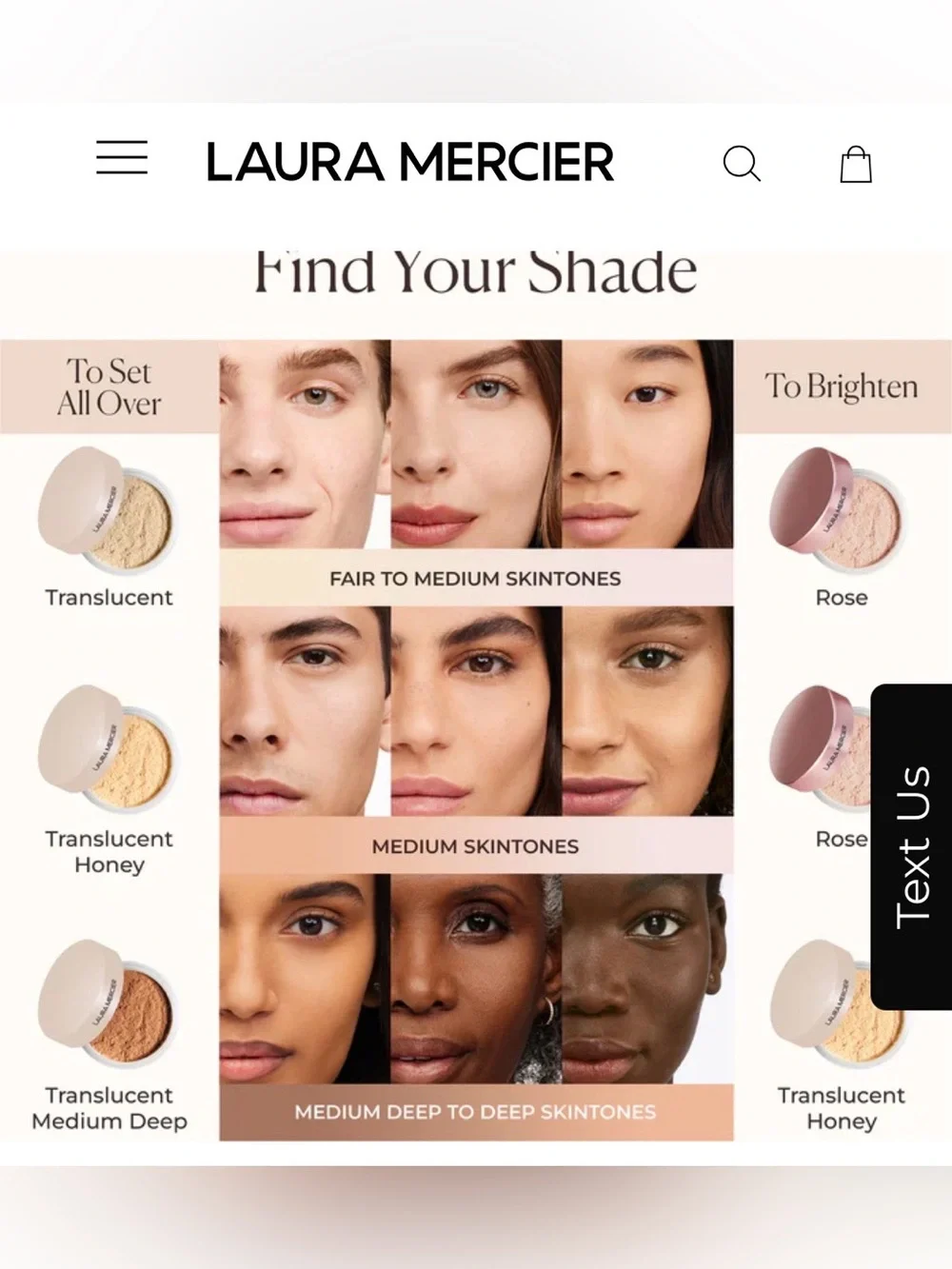 laura mercier Translucent Honey Setting Powder - in Honey 503